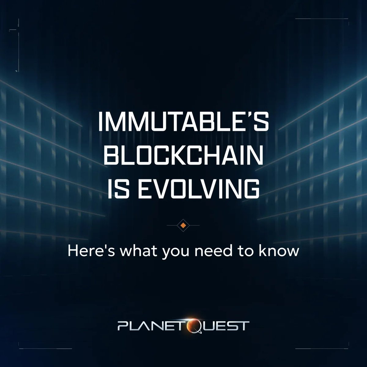 🚨 Big changes are coming to the blockchain behind PlanetQuest.

Immutable is merging IMX into zkEVM, and we’re moving with it.

What does it mean for you? We’ve got answers. 🌌

📖 Read the full update: medium.com/@planetquestga…
