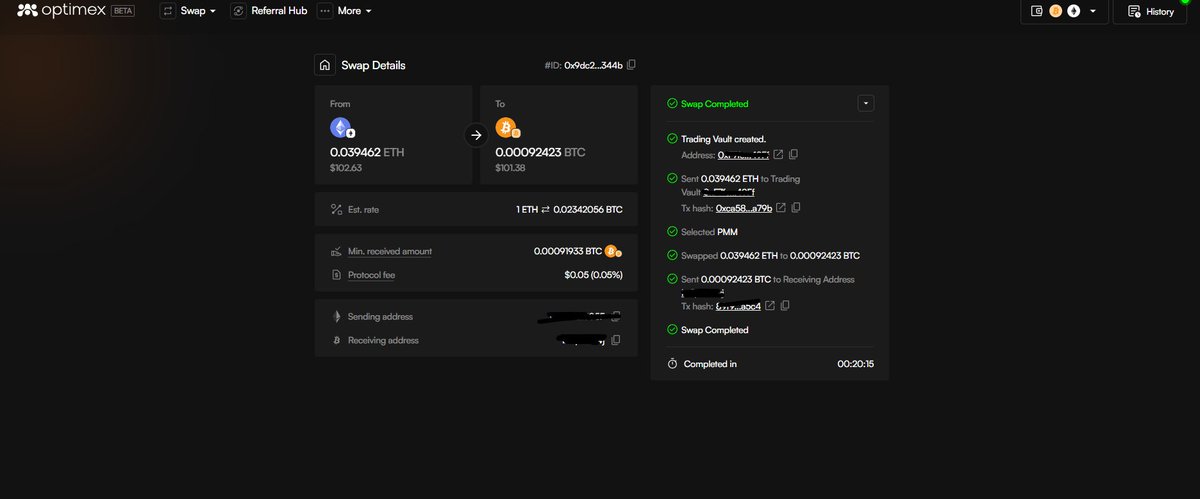I just bridged from Ethereum to Bitcoin very smooth by using <a href="/optimex_xyz/">Optimex</a> 

- Fast

- Safe

- Friendly UI

- Good rate

I recommend you guys should try #optimex for BTC bridge 

app.optimex.xyz/join/PHA0FT