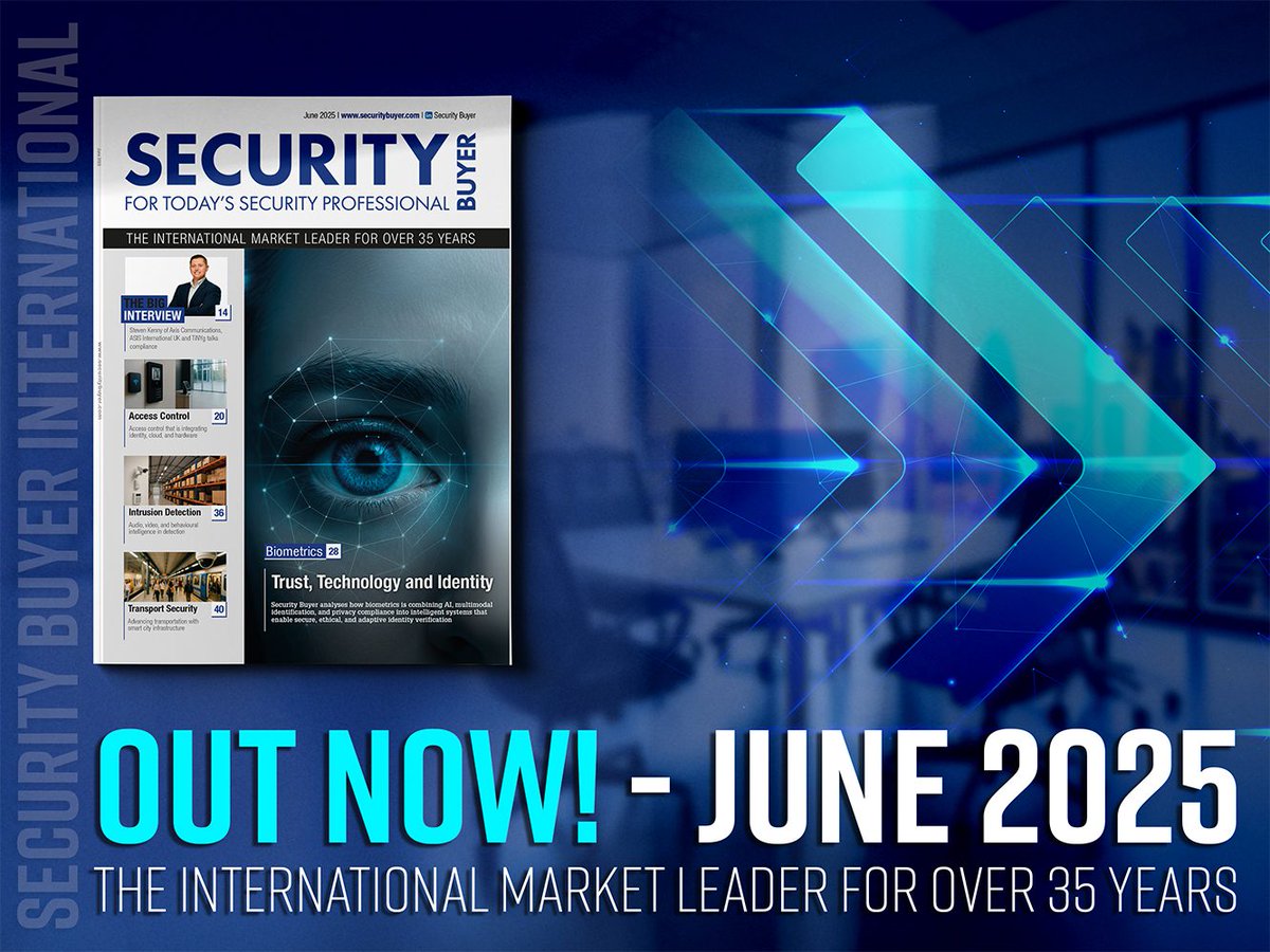 Hand Media International (@handmediaint) on Twitter photo The June issue of <a href="/SecurityBuyer/">Security Buyer</a> magazine is out! In 2025, security is evolving from reactive protection to empowering organisations through innovation and leadership. Discover how new mindsets are shaping the future.
Read more: hand-media.com/index.php/2025… The June issue of <a href="/SecurityBuyer/">Security Buyer</a> magazine is out! In 2025, security is evolving from reactive protection to empowering organisations through innovation and leadership. Discover how new mindsets are shaping the future.
Read more: hand-media.com/index.php/2025…