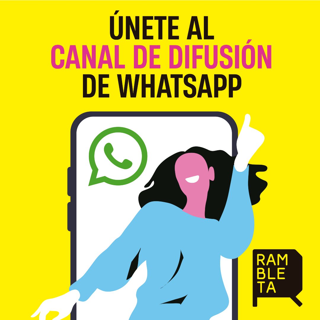 ¡Que no se te escape nada de #Rambleta!

Estrenamos canal de difusión en WhatsApp, para que te enteres antes que nadie de todo lo que pasa en nuestra casa 📲 Programación, estrenos, novedades… todo, directo a tu móvil.

👉 ÚNETE aquí: whatsapp.com/channel/0029Vb…