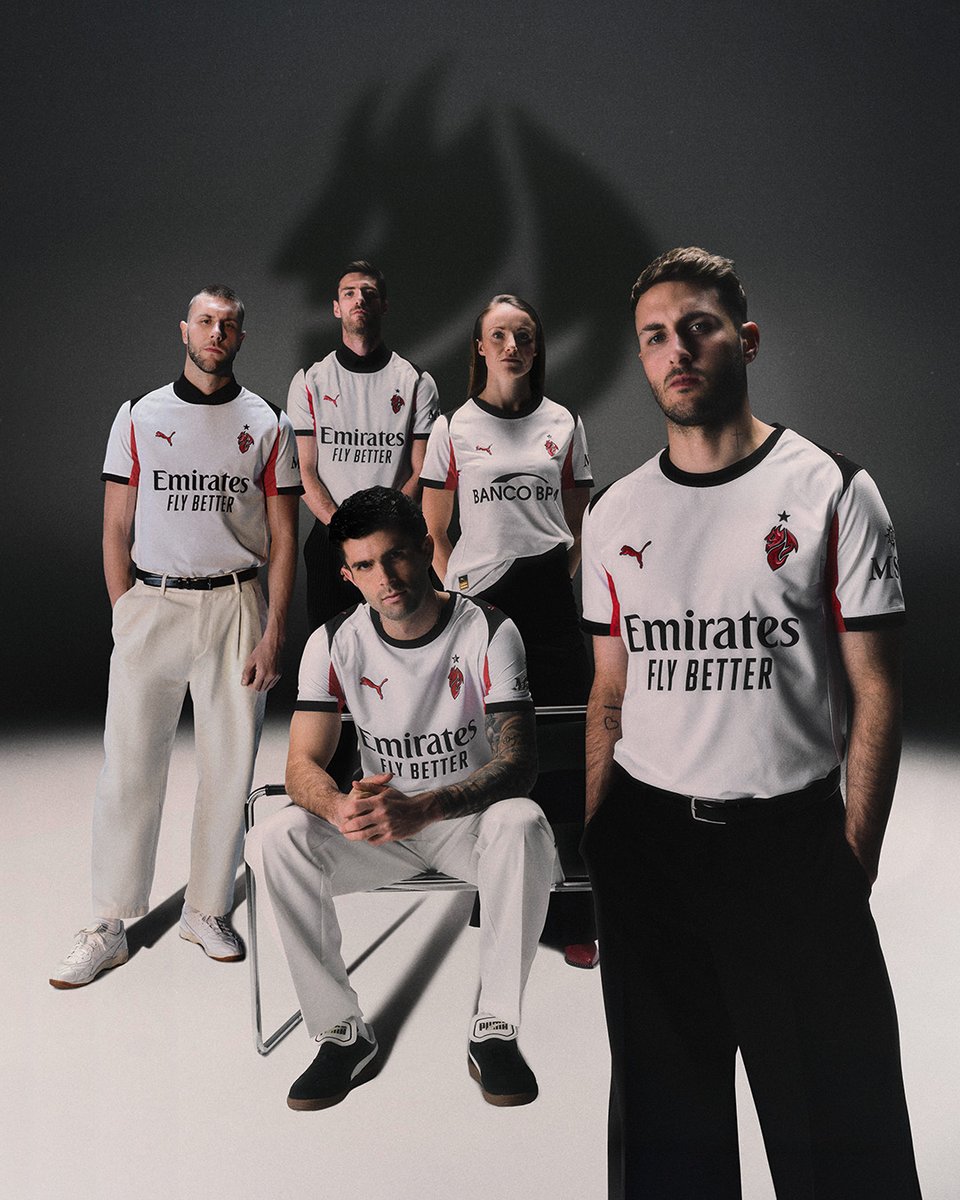 appolis_dylan's tweet photo. .@PUMA and @acmilan have today unveiled their new Away kit for the 2025/26 season featuring a devilish design paying tribute to the rich history and culture of the Rossoneri. https://t.co/AQl39QvdD3