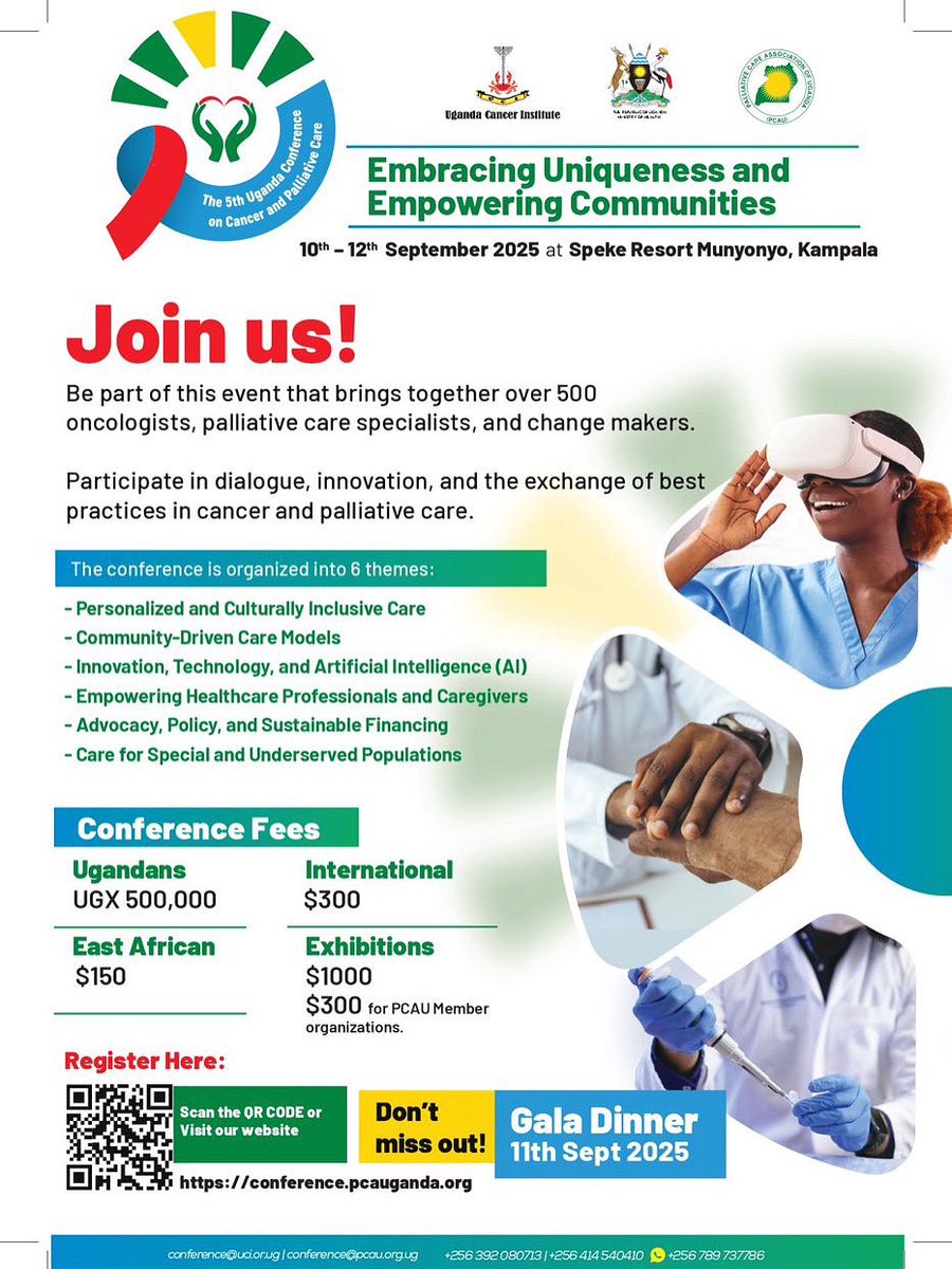 Deval Consultancy Services (@devalcs) on Twitter photo Conference alert…!!!
<a href="/PCAUganda/">Palliative Care Association of Uganda (PCAU)</a>
#research
#CancerResearch
#palliativecare
<a href="/MarkMwesiga/">Lion Mark Bikosa 🇺🇬</a> Conference alert…!!!
<a href="/PCAUganda/">Palliative Care Association of Uganda (PCAU)</a>
#research
#CancerResearch
#palliativecare
<a href="/MarkMwesiga/">Lion Mark Bikosa 🇺🇬</a>
