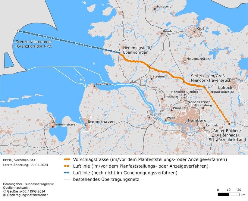 netzausbau's tweet image. #NordOstLink, #TraveBilleLink: @50Hertzcom hat für insg. drei Abschnitte der Vorhaben 81d - 81f jeweils einen Antrag auf #Planfeststellungbeschluss gestellt. Nach detaillierter Prüfung werden wir die Unterlagen veröffentlichen:
netzausbau.de/1064120
netzausbau.de/1064150