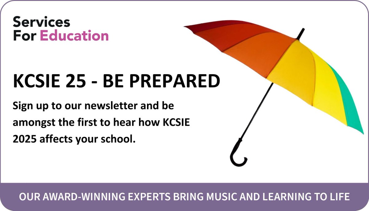 The government have announced there will be no significant changes to KCSIE 2025, with more information to follow later this month 🔊

Sign up for our free safeguarding newsletter to stay informed on how the changes will affect your practice 👉 buff.ly/EpZfLWE