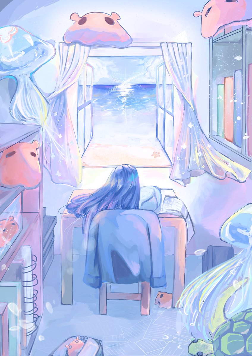 sia_skb's tweet photo. 課題で描いたもの。「海の家」
めんだこ気に入ってる:)
#デジタルイラスト #art  #オリジナルイラスト https://t.co/GRFNq4JnPs