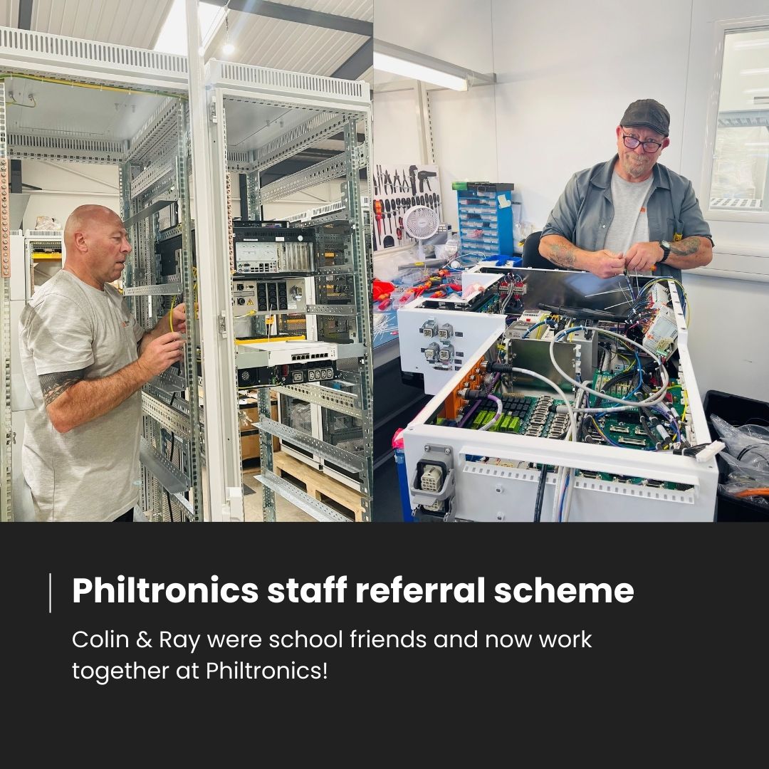 Philtronics Limited (@philtronicsltd) on Twitter photo Celebrating Connections in Philtronics’ Employee Referral Scheme! 🌟 
At Philtronics, our Employee Referral Scheme thrives on the trust our team has in recommending friends, family, or acquaintances to join our workplace. Each week, we’re sharing stories of our referral pairs Celebrating Connections in Philtronics’ Employee Referral Scheme! 🌟 
At Philtronics, our Employee Referral Scheme thrives on the trust our team has in recommending friends, family, or acquaintances to join our workplace. Each week, we’re sharing stories of our referral pairs