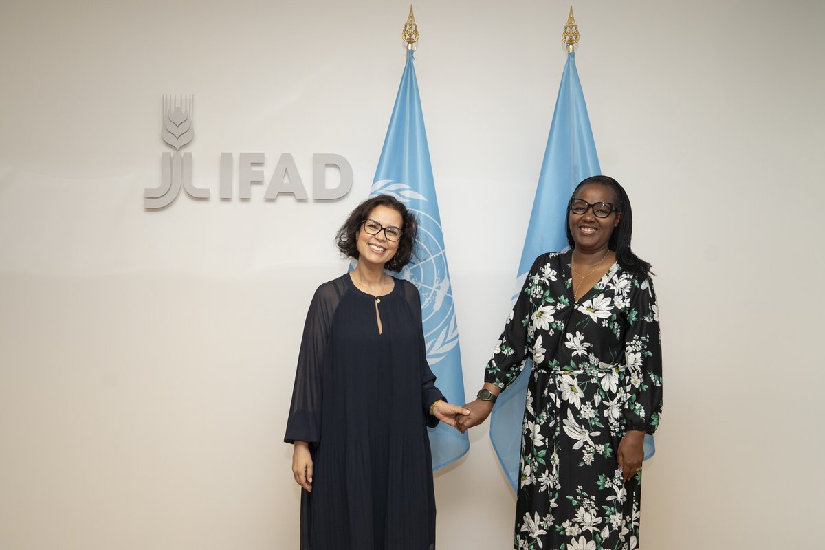 CGIAR_EMD's tweet image. 🌍 Great to connect in Rome with @g_mukeshimana, VP of IFAD, to discuss deepening global partnerships for sustainable food systems.
@CGIAR and @IFAD are united in advancing climate-smart solutions, empowering smallholders, and driving impact through science.
