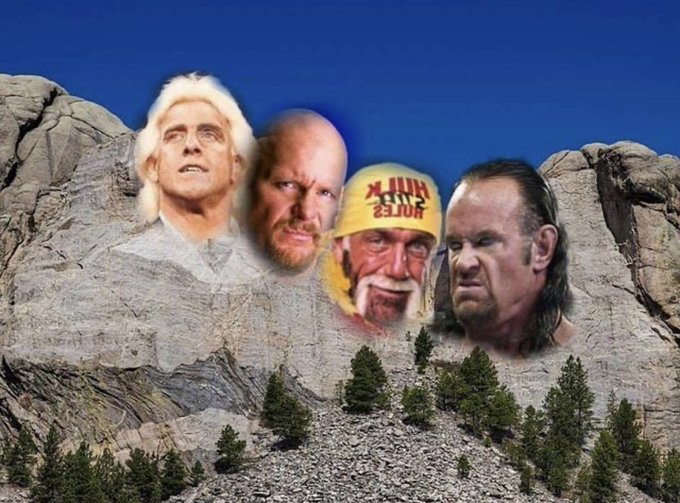 Wrestling from 80s/90s tweet media