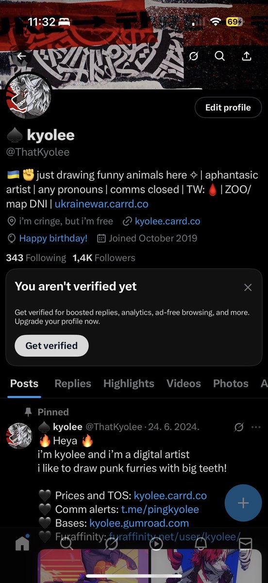 bruh twitter won’t give me my birthday balloons and yells at me instead to get verified instead
