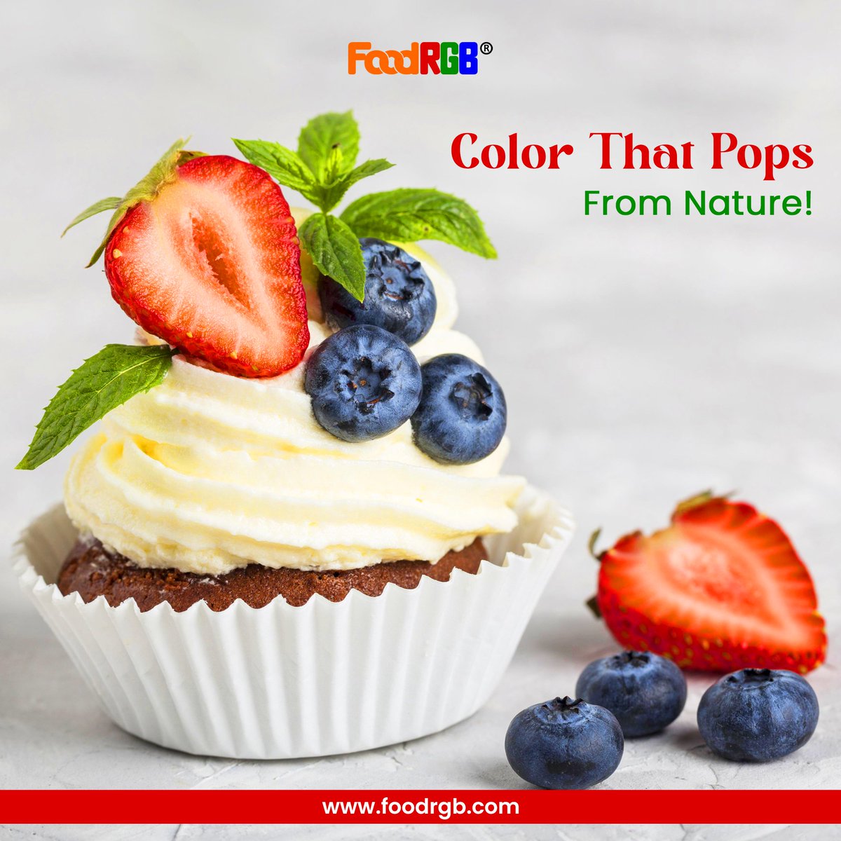 FoodRgb's tweet image. From icy treats to vibrant drinks – give your products the glow they deserve using 100% natural food colors from FoodRGB. No chemicals. Just color magic 
#FoodRGB #NaturalColorPower #VibrantFromNature #PlantPigments #IceCreamColor #ColorfulDrinks #HealthyFoodColoring