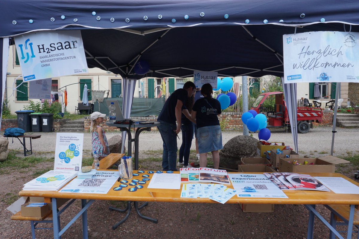 Woche_des_H2's tweet image. #WDW-Rückblick 28. Juni
Am 2. #WDW-Samstag zog es mich nach St. Ingbert zum "H2 erleben: Familientag der besonderen Art", organisiert von der Saarl. Wasserstoffagentur + MINT-Campus Alte Schmelz. Mehr Infos: linkedin.com/feed/update/ur…
#WDW2025
#WasserstoffErleben
#Energiewende