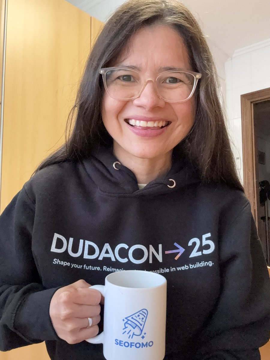 Aleyda Solis ๐๏ธ (@aleyda) on Twitter photo Mid morning coffee break made extra comfy thanks to my #dudacon25 hoodie ๐ thanks so much <a href="/AntonShulkeNT/">Anton Shulke</a> ! Canโt wait for next week ๐ช Mid morning coffee break made extra comfy thanks to my #dudacon25 hoodie ๐ thanks so much <a href="/AntonShulkeNT/">Anton Shulke</a> ! Canโt wait for next week ๐ช