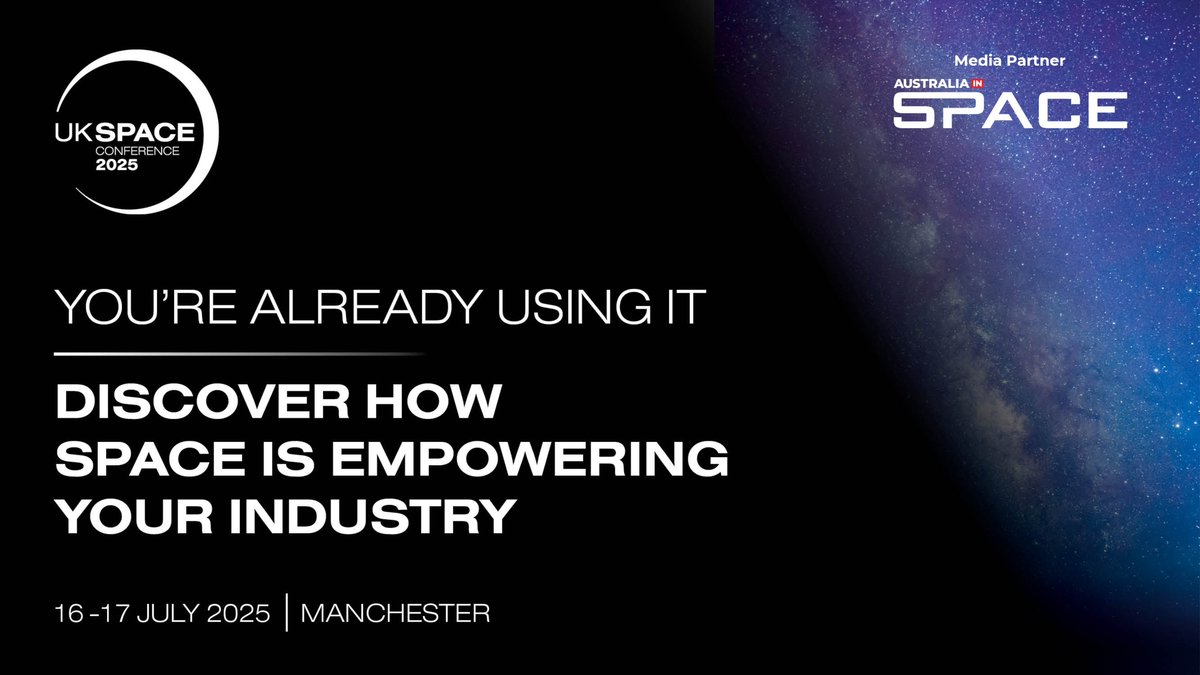 Australia in Space (@aus_in_space) on Twitter photo UK Space Conference 2025 brings together 2,000+ delegates from across industry, government, defence, academia, and adjacent sectors, all under one roof. Build your network. Grow your impact. Join us! mysecuritymarketplace.com/event/uk-space…
<a href="/ukspaceconf/">UK Space Conference</a> #UKSC2025 #Defence #Science #Space UK Space Conference 2025 brings together 2,000+ delegates from across industry, government, defence, academia, and adjacent sectors, all under one roof. Build your network. Grow your impact. Join us! mysecuritymarketplace.com/event/uk-space…
<a href="/ukspaceconf/">UK Space Conference</a> #UKSC2025 #Defence #Science #Space