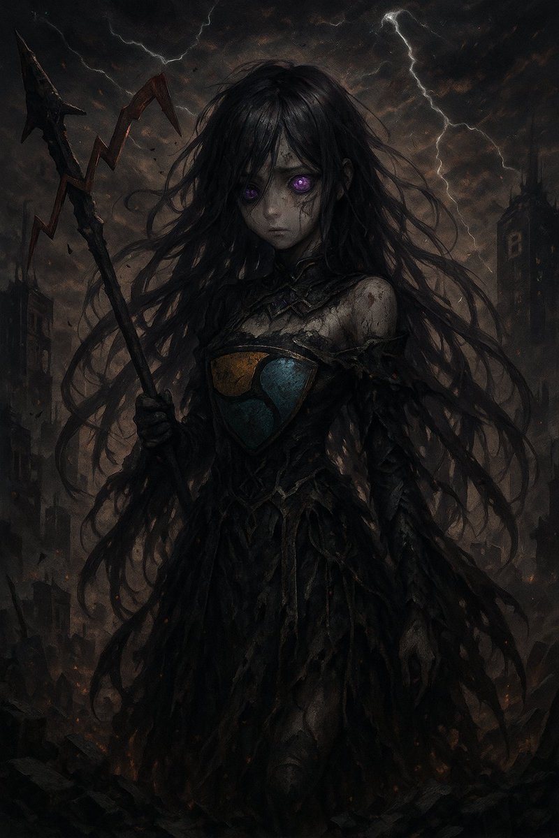 NEM(XEM)の今の様子を擬人化しました。
終末観（アポカリプス的な世界観）で表現をしました。
#NEM #XEM