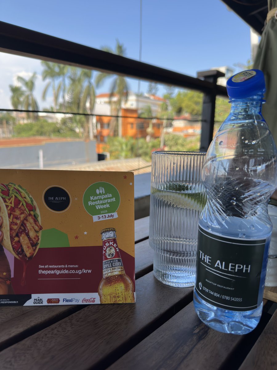 its_Phidy's tweet image. Lunchtime led me straight to the Aleph Restaurant 😋 Happy #KampalaRestaurantWeek! One down, 29 more to go!