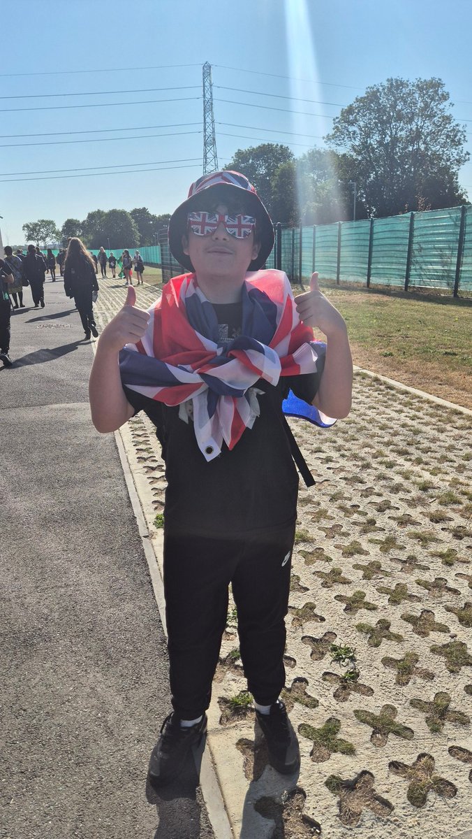 Culture Day at Houstone School! It was great to see a variety of heritage cultures celebrated through various clothing &amp; flags. #cultureday