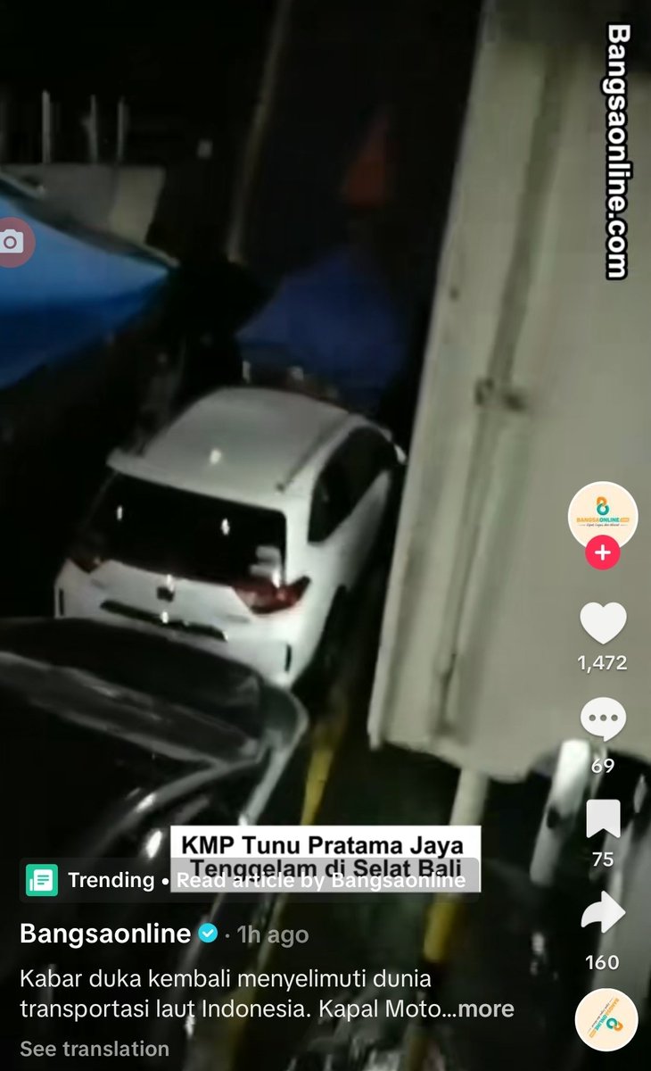 Orang - orang di X dan media² portal online pada sebar video hoax yg gak ada kaitannya dgn musibah KMP Tunu Pratama Jaya kemarin itu biar apa sih? 

Biar disebut Kang Paling Update kah, gak ada simpatinya blass 😭