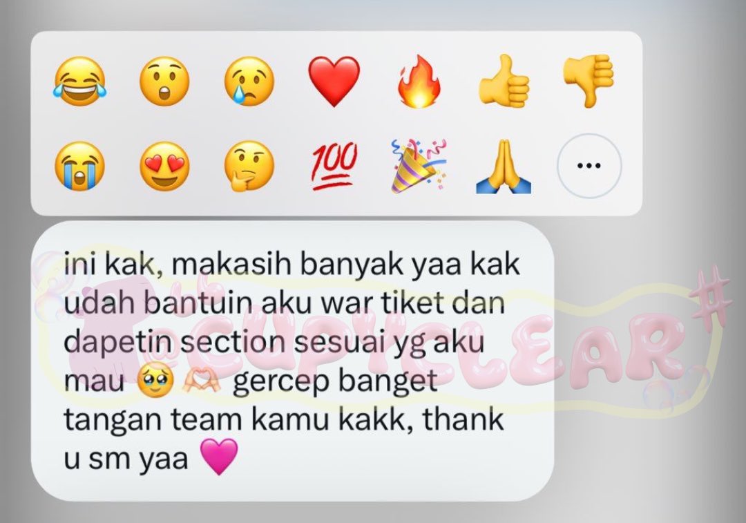 terimakasih testinya 🩷🫰🏻