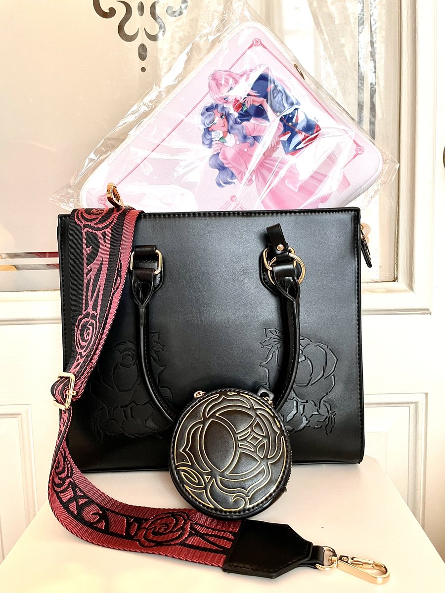 少女革命ウテナ 再会の薔薇 バッグ 少女革命ウテナ」の「再会の薔薇 バッグとブローチ」のサンプルをrosé