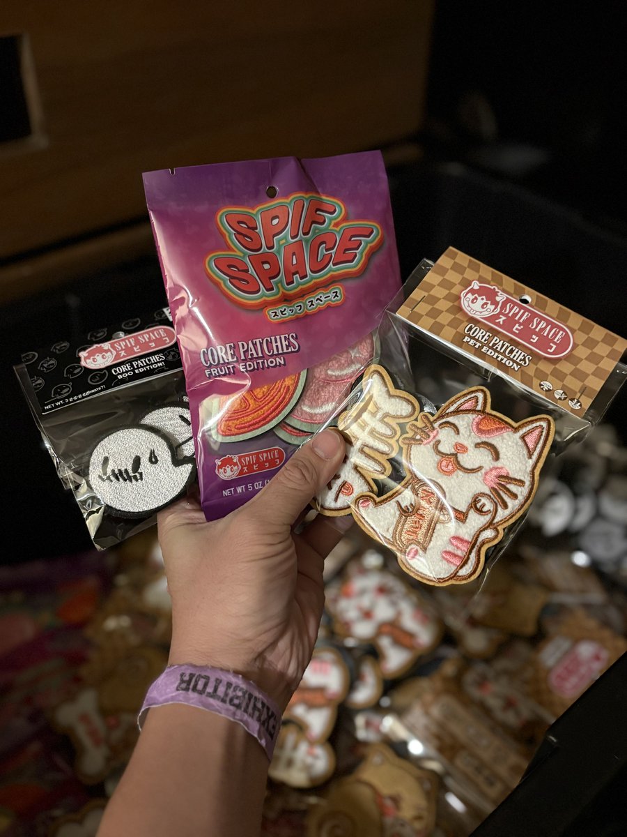 2:30am before the biggest event of our lives and we're still prepping patch packs...

See you in the morning, AX!