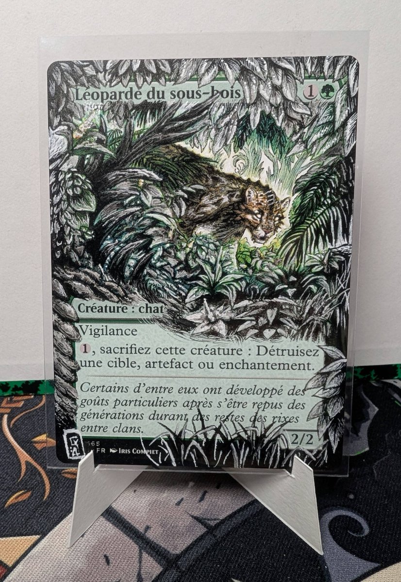 Nouvelles altercards Magic. Dispo sur mon site ici : sabinevanapeldoorn.myportfolio.com/card-game

Envoie en France uniquement. 

#altercard #MtG #Magicthegathering #TCG #tradingcardgame