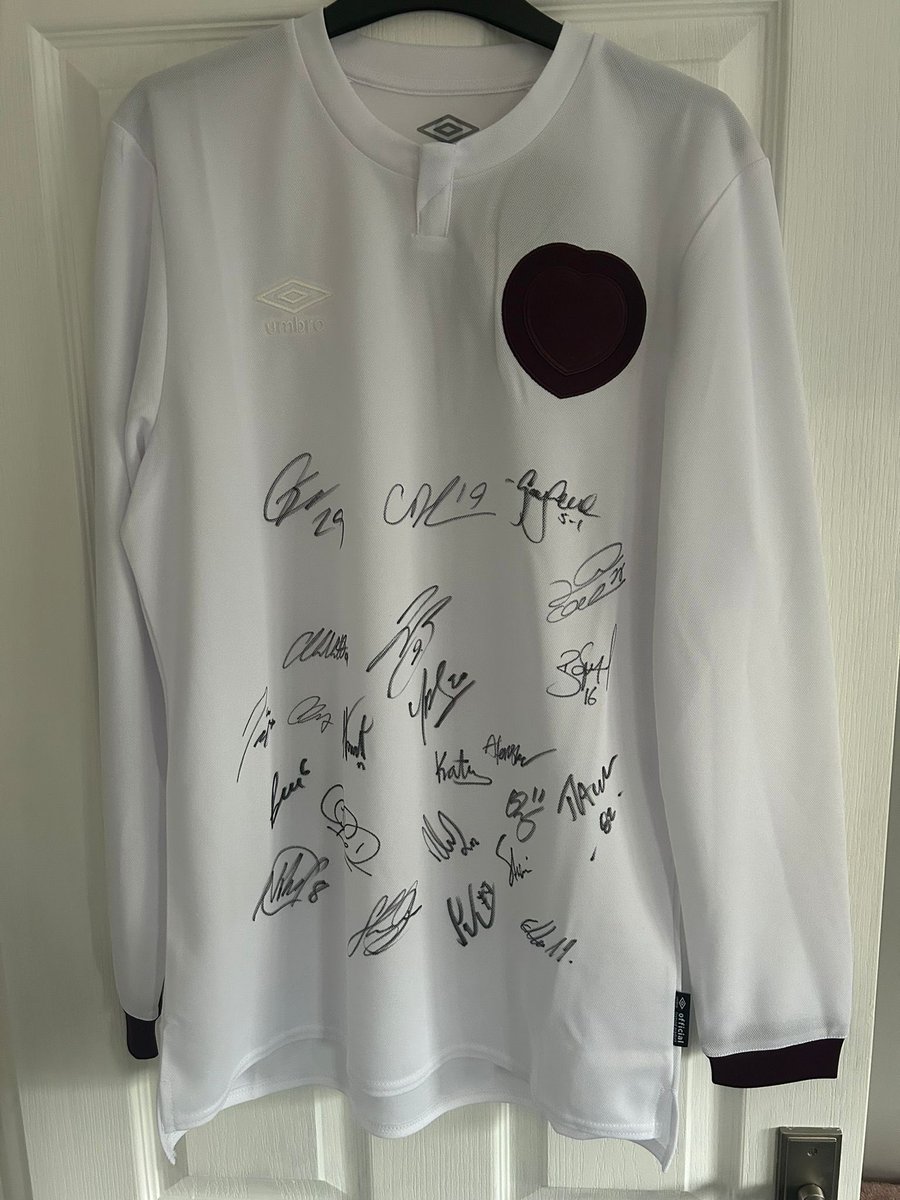 LW_scouting's tweet image. *** SILENT AUCTION ***

I have very kindly been donated a signed Medium @JamTarts 23/24 150th centenary top to raise funds for Simpsons Special Care Babies.

Closing date is 5pm on Friday 25th July - winner will be announced right after.

Please DM to bid, all shares appreciated!