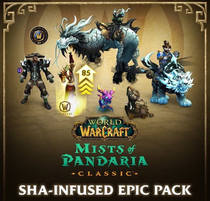 To celebrate #MoPClassic Launching on July 21st, I'm giving away a Sha-Infused Epic Pack!

To enter: 
✅ Follow
❤️ Like
🔁 Retweet
❓ Class you’re gonna be playing in MOP!

🇪🇺 EU Only
⏰ Winner: 20/07/2025

#WoW_Partner