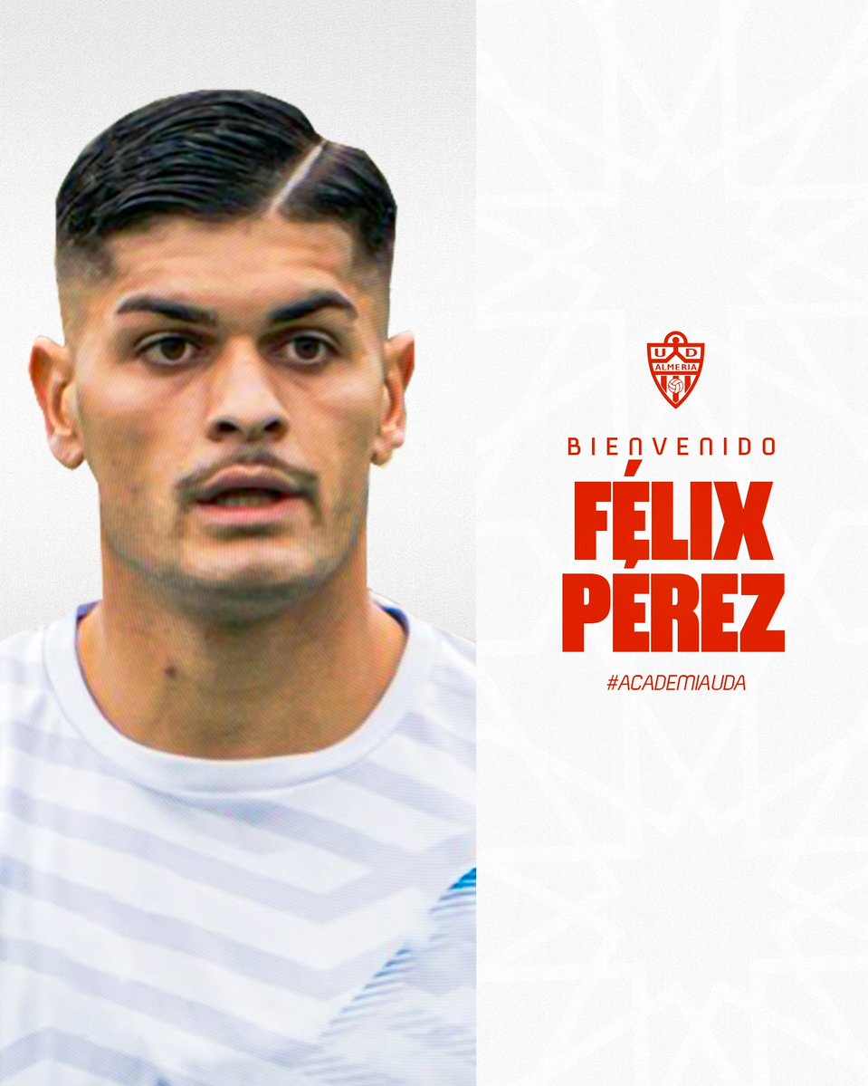 🤩 ¡¡Félix Pérez, nuevo jugador del #UDAB!! ❤️🤍

🏴󠁧󠁢󠁥󠁮󠁧󠁿 El futbolista natural de Pujaire llega procedente del <a href="/cpmlaslagunas/">C.P. Mijas-Las Lagunas</a>.

ℹ️ Juega como extremo izquierdo.

🤝 ¡¡Bienvenido, Félix!! ❤️
