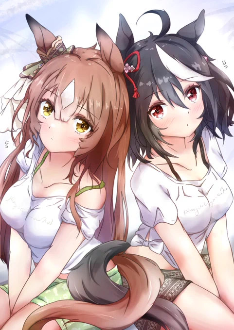 #umamusume Best pair of umamusume Satono Diamond &amp; Kitasan Black