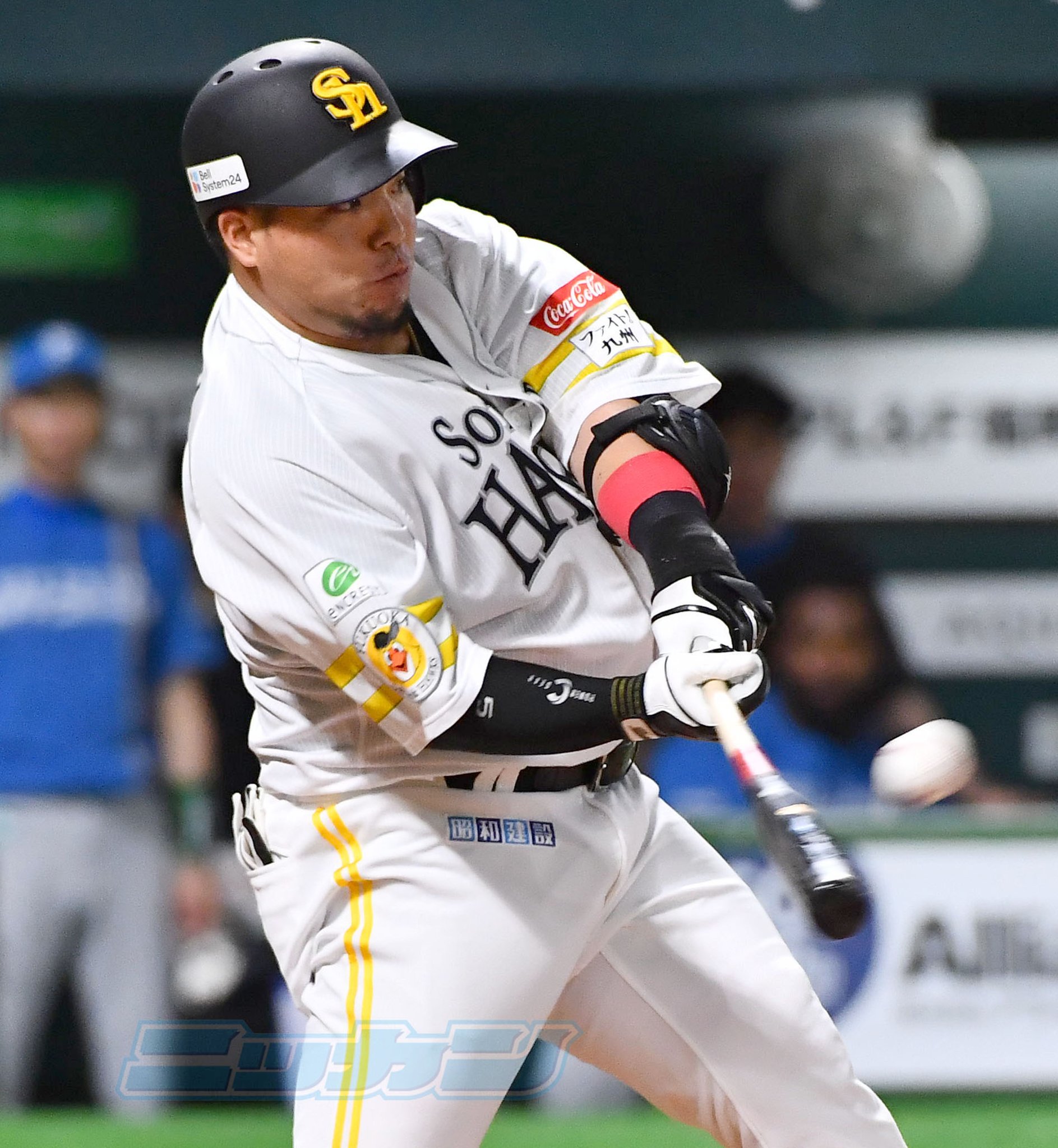 福岡ソフトバンクホークス 山川穂高 選手 実使用 バット 支給品