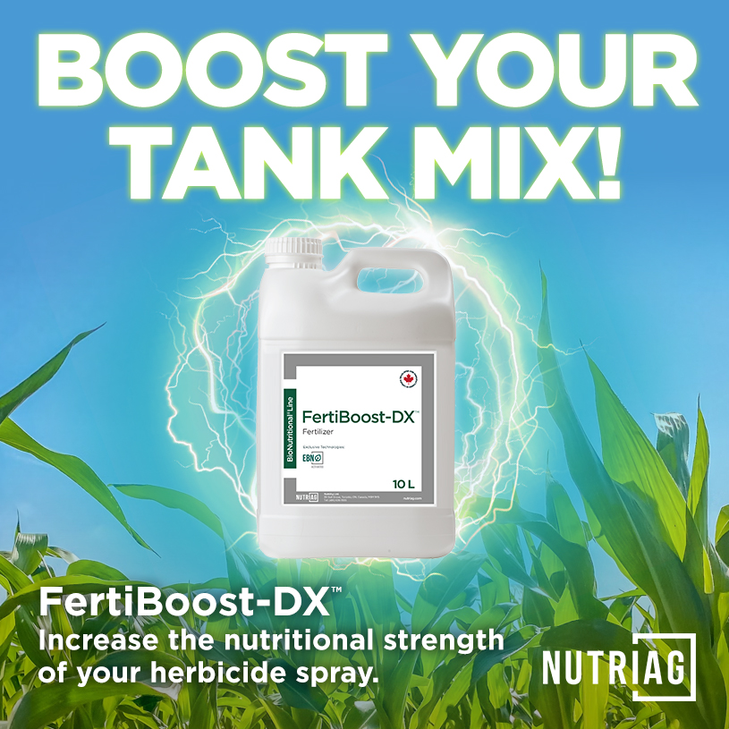 Fuel growth while you spray with FertiBoost-DX™! 💦

Crops need key nutrients like Zn, Mn, K, &amp; N to fuel rapid growth. Adding them to your herbicide pass supports photosynthesis and improves stress tolerance to promote strong development. 💪

Make every spray count this season!