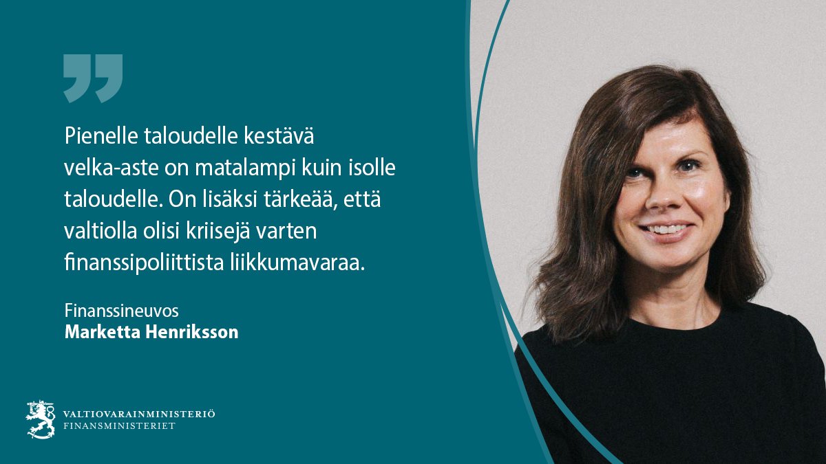 VMuutiset's tweet image. EU- ja kansainvälisten asioiden sihteeristön päällikkö Marketta Henriksson avaa kolumnissaan sitä, miksi finanssipoliittiseen lainsäädäntöön valmistellaan muutoksia ja miksi muutokset ovat tärkeitä.
Kolumni: vm.fi/-/suomen-finan…