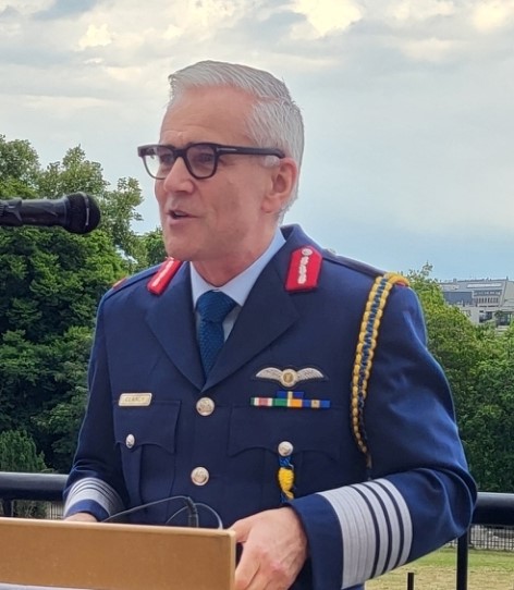 ChairmanEUMC's tweet photo. As Denmark assumes its EU Presidency, our strategic focus remains constant: unwavering support for Ukraine, strengthening the defence industry, enhancing NATO-EU ties, and addressing hybrid threats. Building European military readiness is essential for a secure future. Together, we are stronger. Security through Unity. Credibility through Capability.
