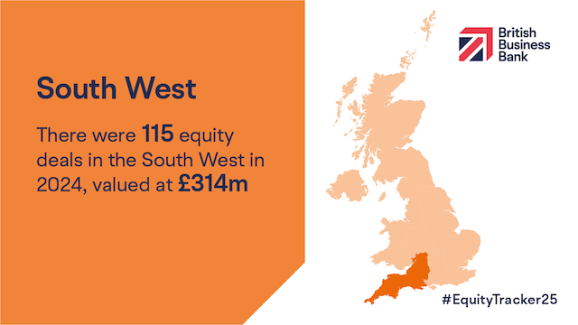 TBESW's tweet image. South West sees rising share of British Business Bank equity deals. Read the story here: π
bit.ly/3TmSrVi
@BritishBBank #Swindon #Wiltshire