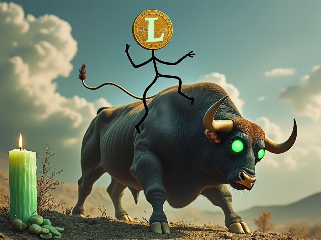 #Litecoin might actually take off from here!  $LTC