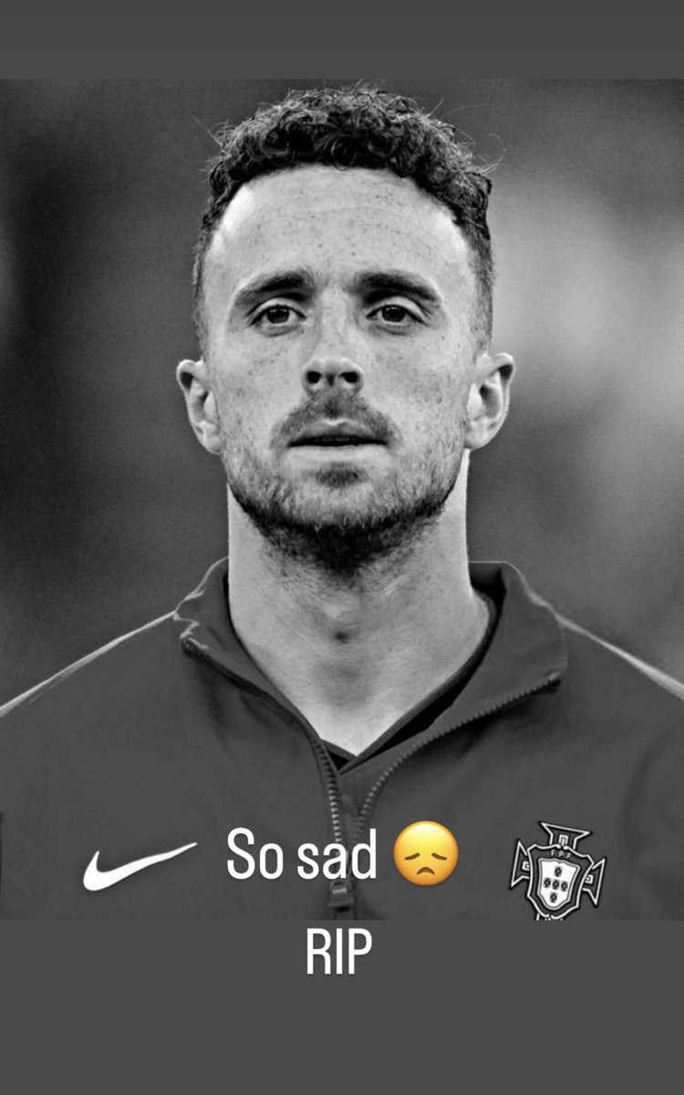 To the Portuguese 🇵🇹 national team, it's sad news about Diogo Jota and his brother Andre Silver.