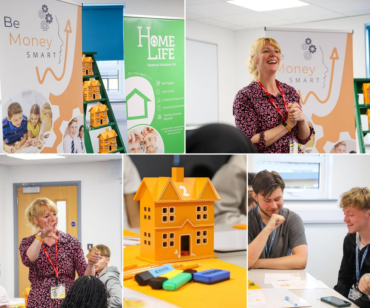 ncpontefract's tweet image. It's Work Experience Week! Over 800 students are on placements, with 250 more in college doing online experience and employer workshops. Huge thanks to Kathryn Whittingham for delivering her workshops: 'How To Get On The Property Ladder' and 'Budget Brains'!