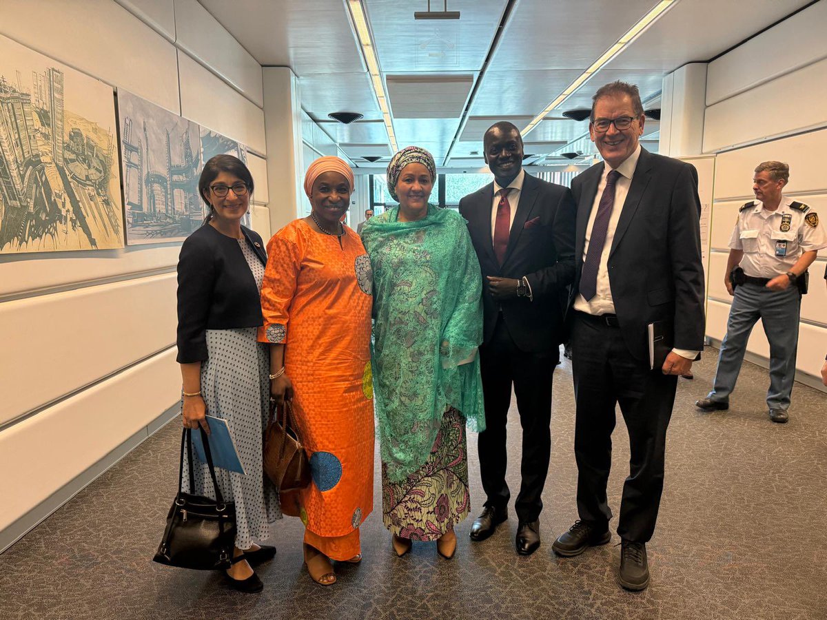 UNIDO (@unido) on Twitter photo In Vienna, UN Deputy SG <a href="/AminaJMohammed/">Amina J Mohammed</a> explained the #UN80 reform agenda. @DGGerdmueller urged industrialized countries to meet the 0.7% aid target and criticized recent aid reductions & that outcomes of the Sevilla Financing for Development Conference are not ambitious enough. In Vienna, UN Deputy SG <a href="/AminaJMohammed/">Amina J Mohammed</a> explained the #UN80 reform agenda. @DGGerdmueller urged industrialized countries to meet the 0.7% aid target and criticized recent aid reductions & that outcomes of the Sevilla Financing for Development Conference are not ambitious enough.