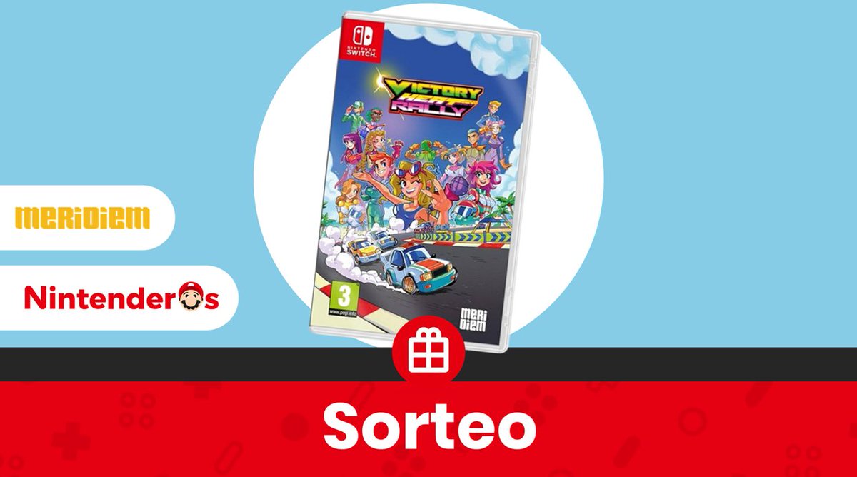 ¡Sorteamos una copia física de Victory Heat Rally - Champion Edition para Nintendo Switch!

1⃣ Sigue a <a href="/MeridiemGames/">Meridiem</a> y <a href="/Nintenderos/">Nintenderos</a> 
2⃣ RT aquí 

¡Suerte! - nintenderos.com/2025/07/sortea…