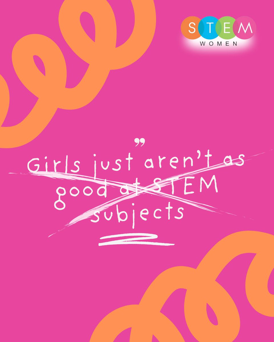 STEMWomenEvents's tweet image. 💥 False.

Girls and women excel in STEM - when given equal opportunity and encouragement.

#SheCanSTEM #SmashStereotypes #BreakTheBias #STEMEquality #DiversityInSTEM #STEMInspiration
