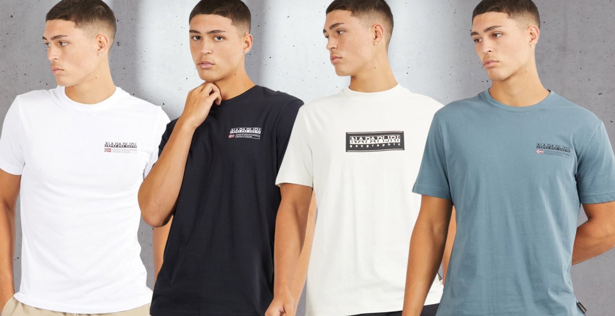 ClothingDealsGB's tweet photo. Napapijri Summer Tees NOW ONLY £14.99! ☀️

Ad: Kasba Left Logo => https://t.co/Zqp0EqeKu1
Ad: Box Logo => https://t.co/2JfemJw5I8

XS/S/M/L/XL/2XL/3XL
(RRP£29.99) https://t.co/EfVZm6j2HS