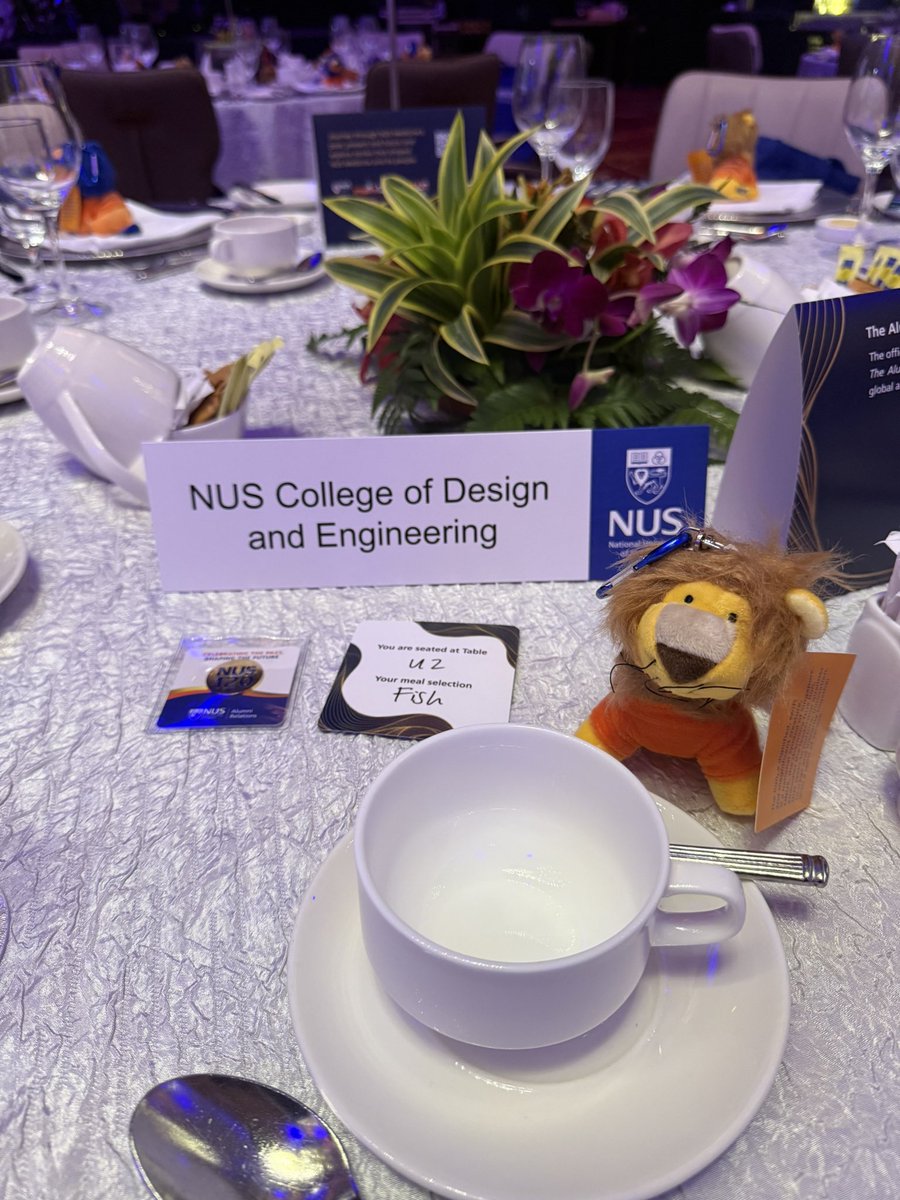 NeilHANYD's tweet image. Happy 120th anniversary to my alma mater, NUS!
Grateful for the education and support over the years, and special thanks to the College of Design and Engineering for the recognition.
Wishing NUS continued impact and excellence globally! 🎓🌏 #NUS120