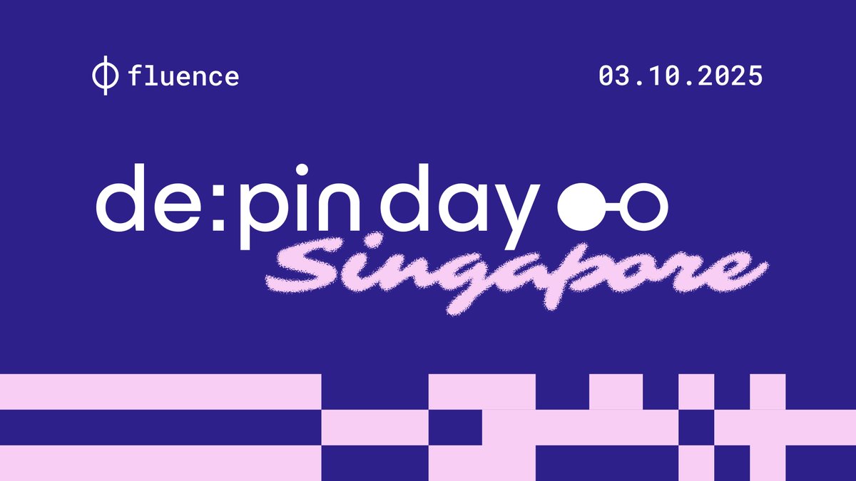 depinday's tweet image. 🇸🇬 Excited to announce that DePIN Day is coming to Singapore this October!
As always, we're to gathering top #DePIN builders, thinkers and investors shaping decentralized infrastructure coming to @token2049⚡️
🗓 Mark your calendar — October 3, 2025
Don’t just watch #DePIN…