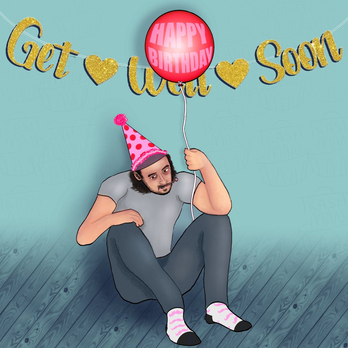 IamTrashNumber1's tweet photo. Get HAPPY BIRTHDAY soon Mark ❤️
#markiplier #fanart https://t.co/s2UgPzXoGP