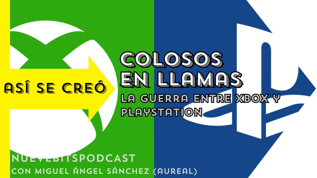 #NuevebitsPodcast | Colosos en llamas. La guerra entre Xbox y PlayStation contada por <a href="/Aureal/">Aureal</a> con <a href="/STARTMag/">STAR-T MAGAZINE BOOKS</a> 

Buen día para hacer balance de todo lo que ha ocurrido para llegar hasta hoy. 

Escúchalo en: 
YouTube: youtu.be/n5ceDB2URD0
Spotify: open.spotify.com/episode/70o7F0…