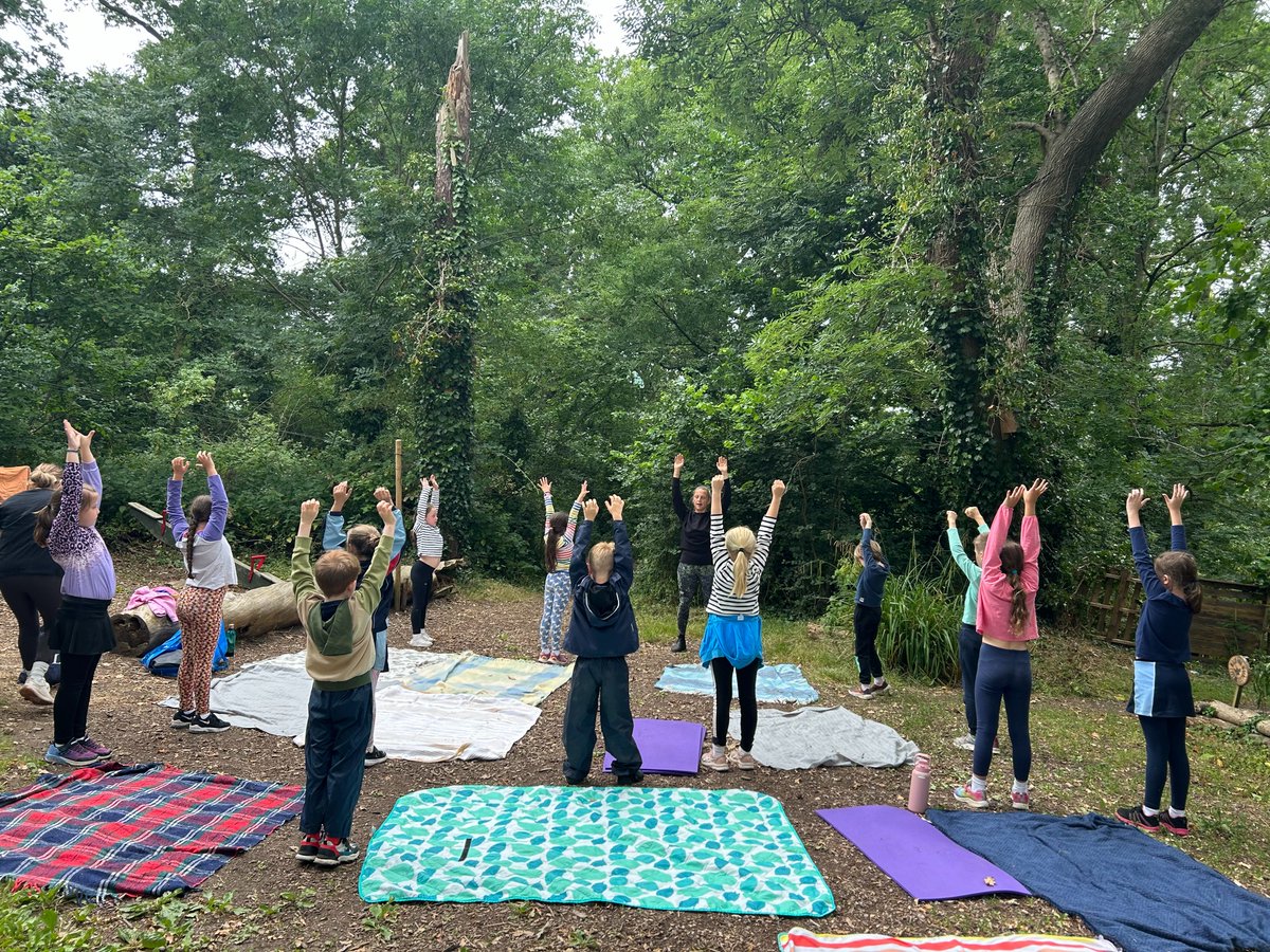 🌿✨ This term, Year 3 &amp; 4 enjoyed peaceful forest yoga sessions with ‘Yoga Jo’ (@JoEllisYoga)!

With calming surroundings, they explored poses &amp; breathing techniques to support mindfulness &amp; wellbeing. 🧘‍♂️💚

#Mindfulness #Wellbeing #YogaForKids #ForestYoga