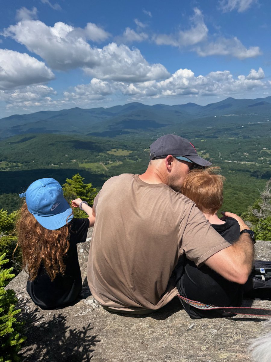 Learned a great lesson this week: You can do hard things! 

We made it up 1500 feet. 4 miles round trip. On a hike that a bunch of grownups were struggling huffing and puffing. Fueled by King Size Kit Kat and Twix.