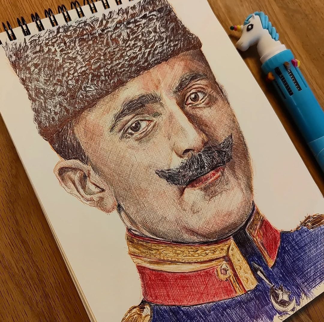 Ey Enver! Mazimin şehit yiğidi!