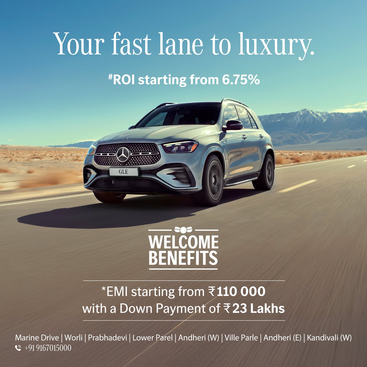 AutoHangarInd's tweet image. Your fast lane to luxury is paved with performance.
Own the Mercedes-Benz GLE with welcome benefits designed for sophistication and strength.

Drive the power of elegance.
Call Auto Hangar at +91 9167015000 or visit your nearest showroom today!

#AutoHangar #MercedesBenzGLE
