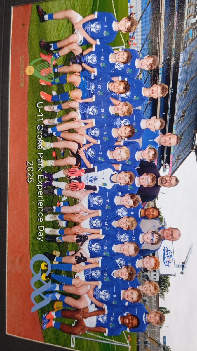 johnnynoonan12's tweet photo. What an experience these u11 boys had playing in Croke park this week. Definitely one they will remember in years to come. Fair play to Leinster Gaa for organising such a great even https://t.co/U16ZmZLQS6